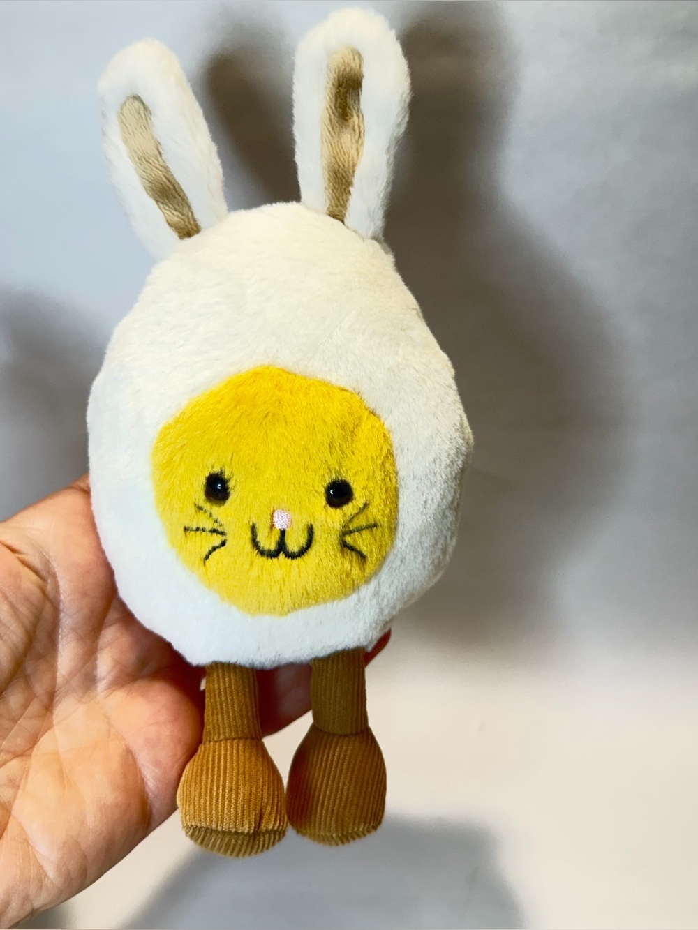 Authentic Jellycat Amuseables Bunny Egg Rare Retired Easter Plush